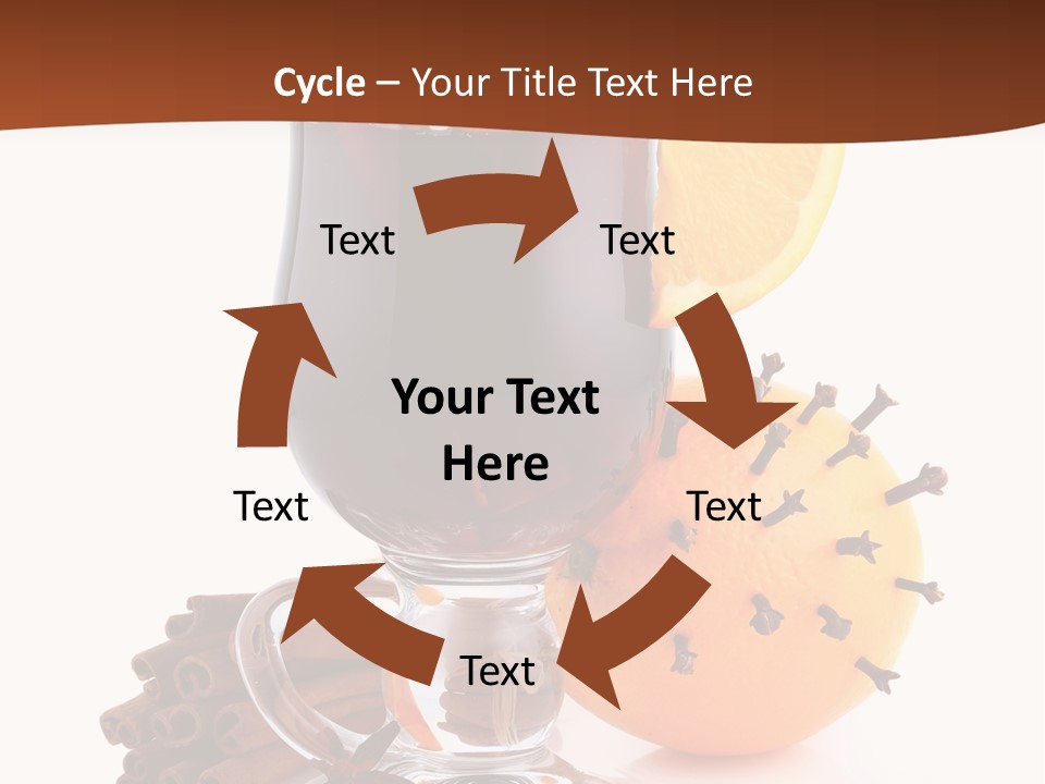 Star Isolated Herbal PowerPoint Template