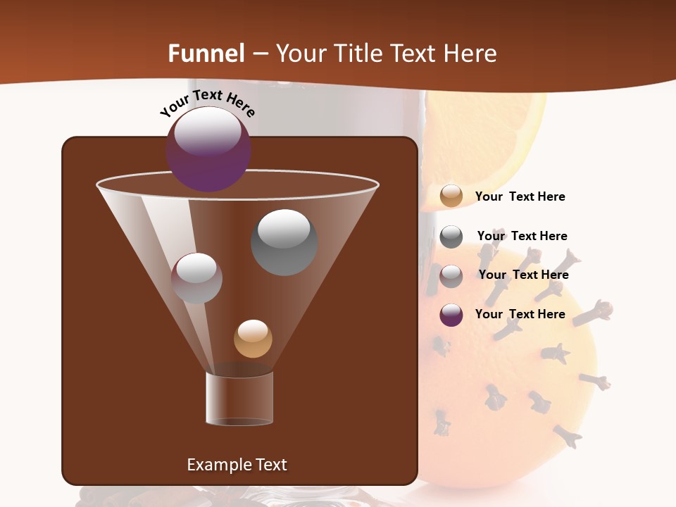 Star Isolated Herbal PowerPoint Template
