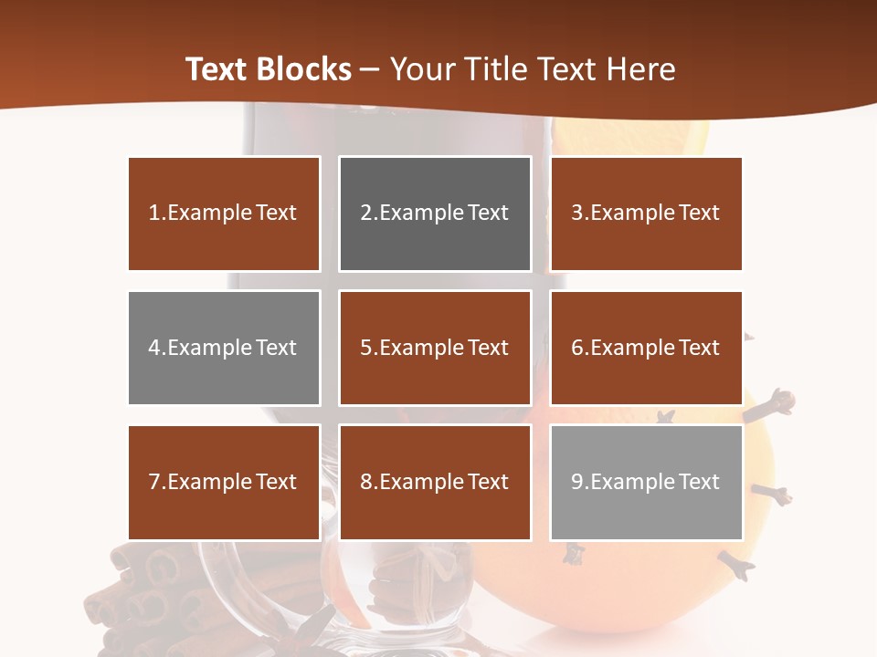 Star Isolated Herbal PowerPoint Template