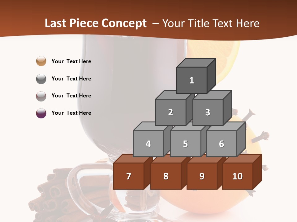 Star Isolated Herbal PowerPoint Template