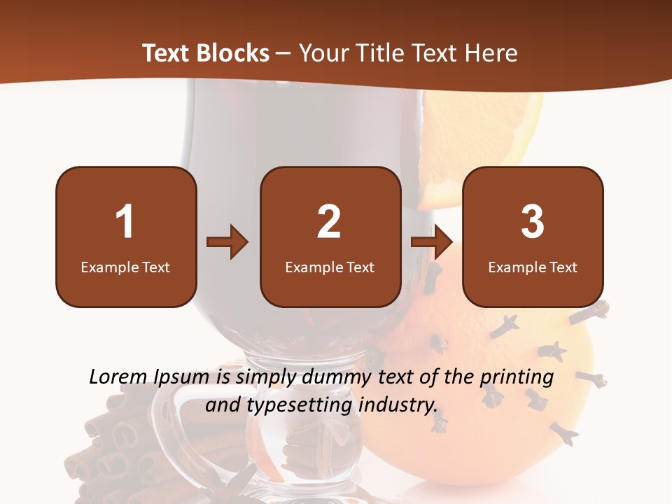 Star Isolated Herbal PowerPoint Template