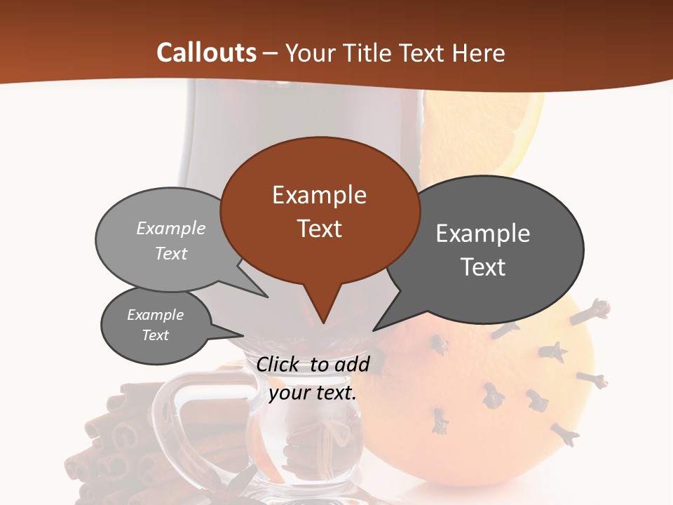 Star Isolated Herbal PowerPoint Template