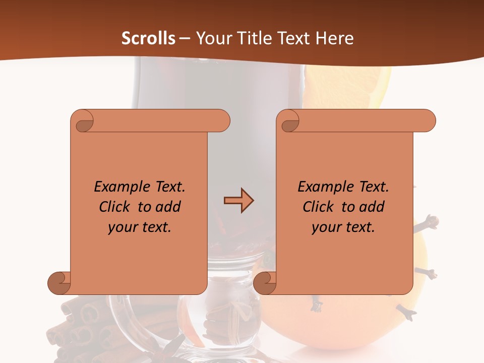 Star Isolated Herbal PowerPoint Template
