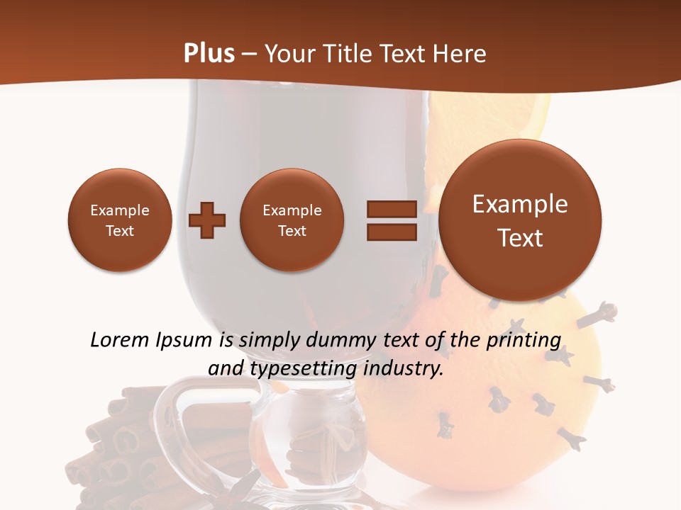 Star Isolated Herbal PowerPoint Template