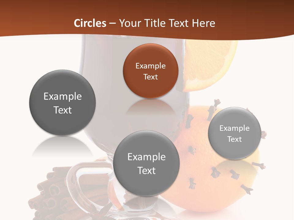 Star Isolated Herbal PowerPoint Template