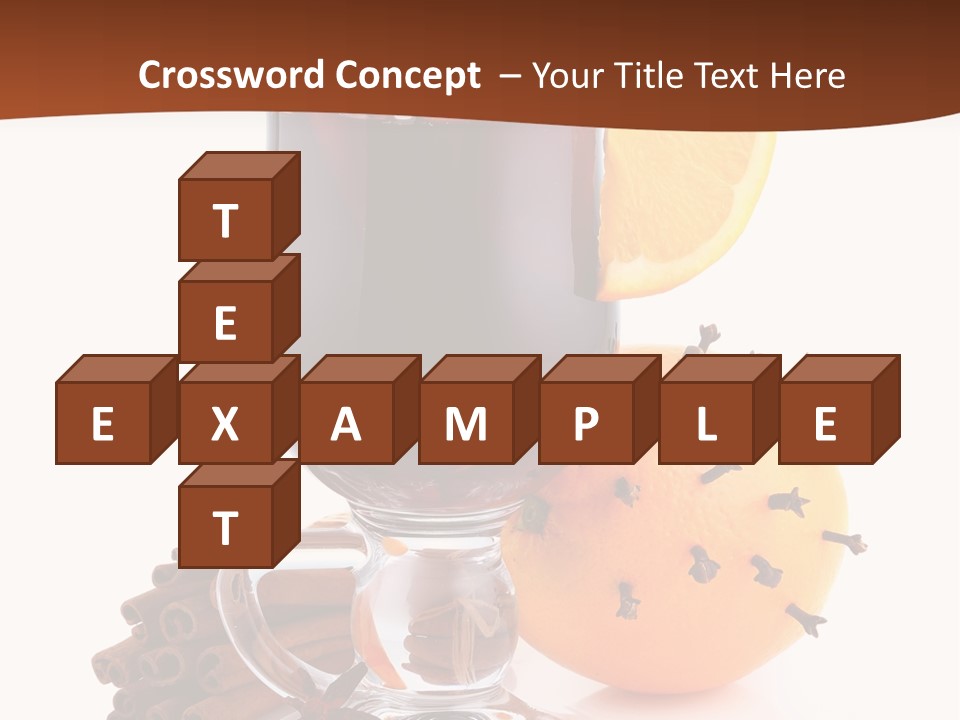 Star Isolated Herbal PowerPoint Template