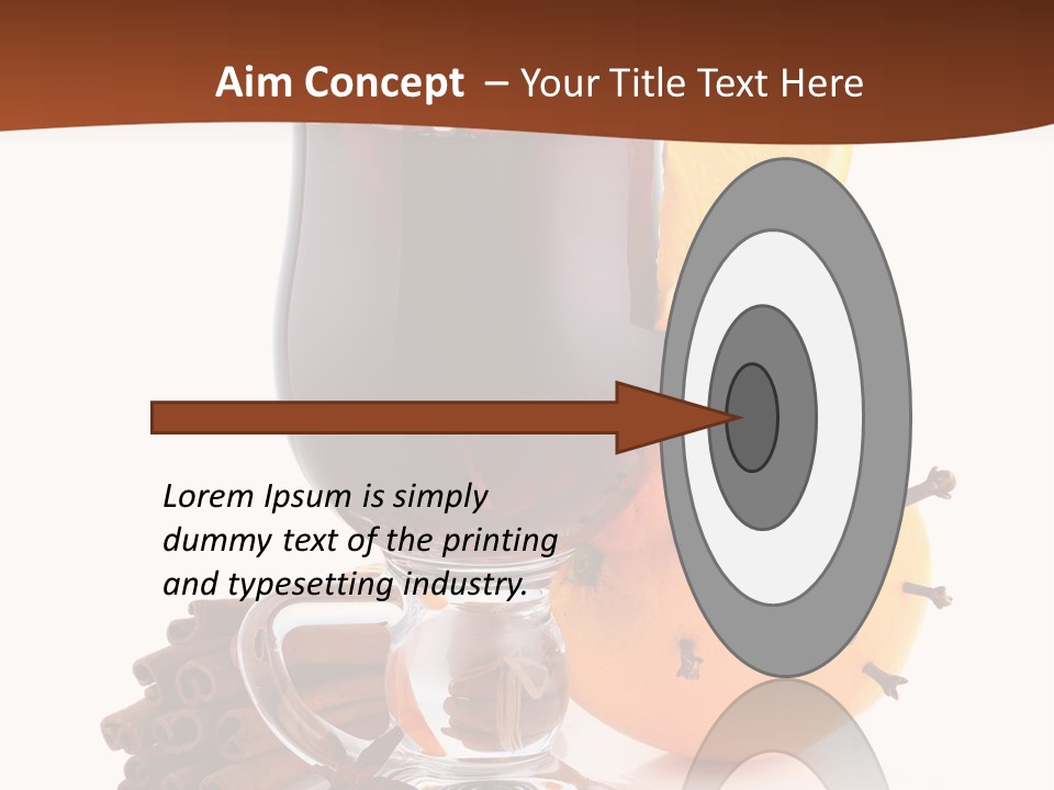 Star Isolated Herbal PowerPoint Template