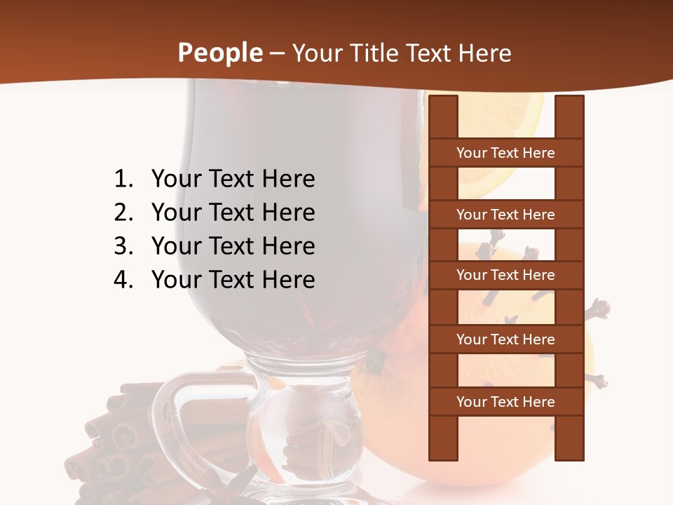 Star Isolated Herbal PowerPoint Template