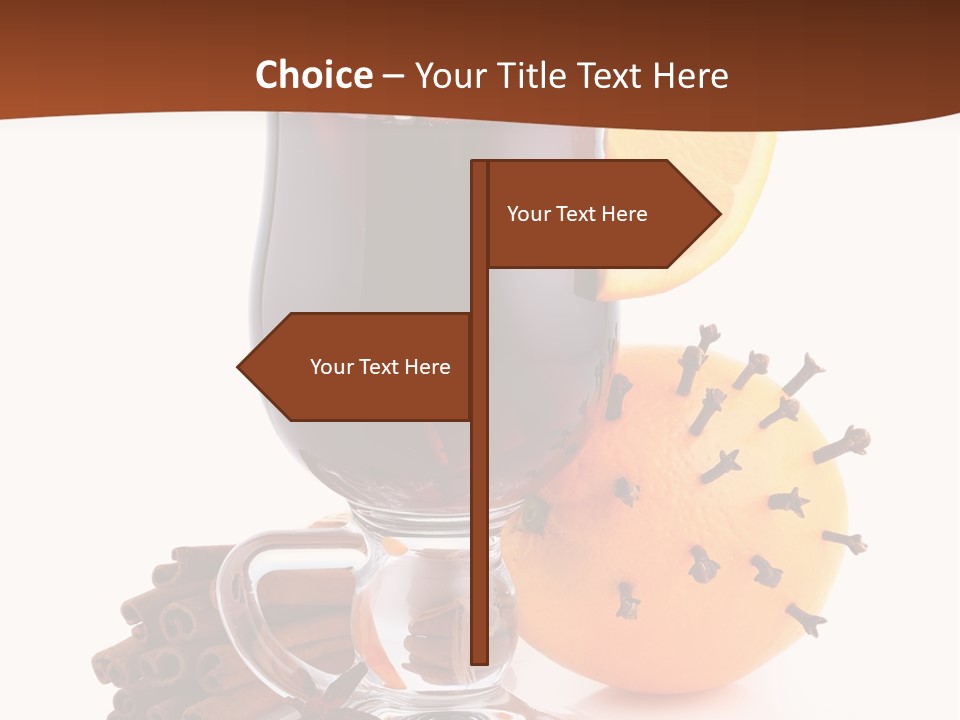 Star Isolated Herbal PowerPoint Template