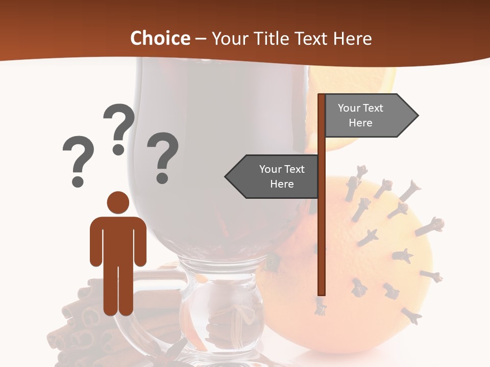 Star Isolated Herbal PowerPoint Template