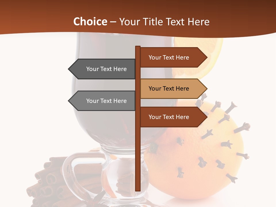 Star Isolated Herbal PowerPoint Template