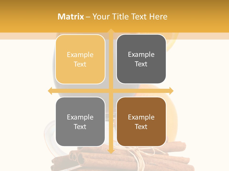 Decoration Tick Alcohol PowerPoint Template