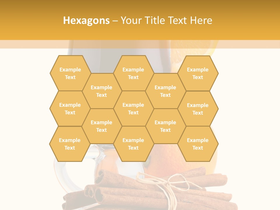 Decoration Tick Alcohol PowerPoint Template