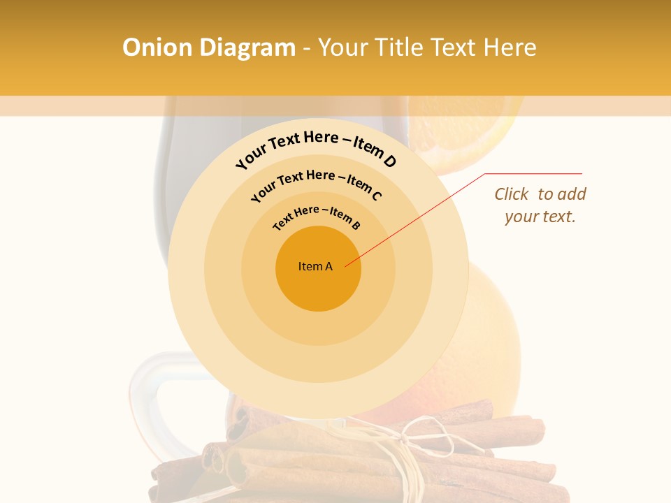 Decoration Tick Alcohol PowerPoint Template