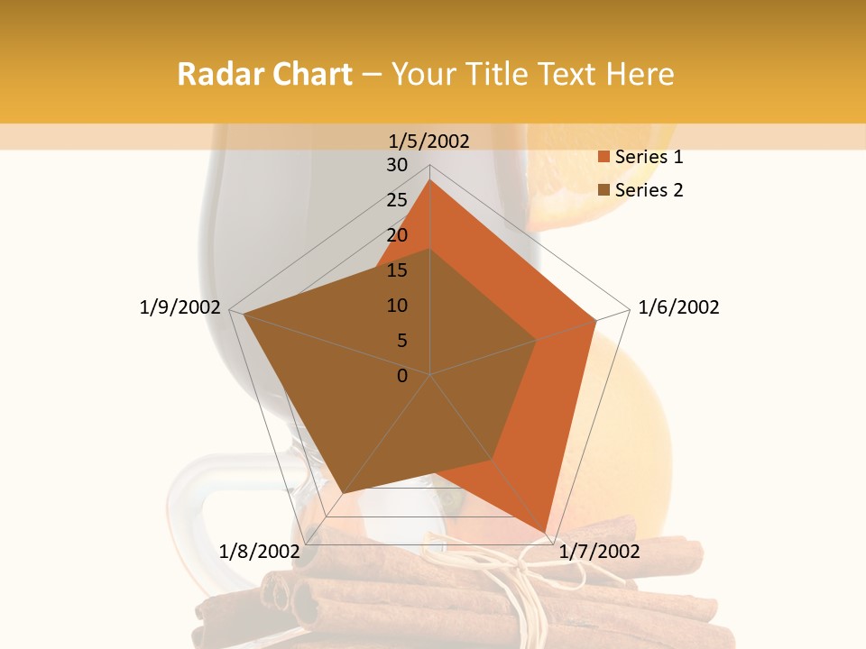 Decoration Tick Alcohol PowerPoint Template