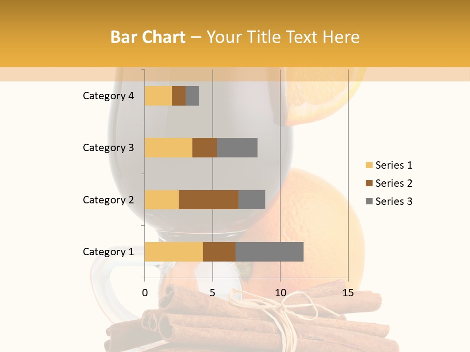Decoration Tick Alcohol PowerPoint Template