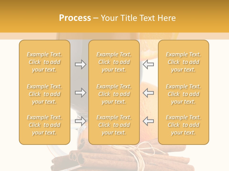 Decoration Tick Alcohol PowerPoint Template