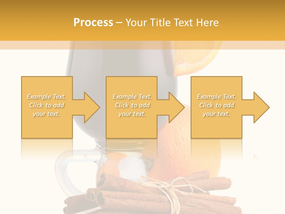 Decoration Tick Alcohol PowerPoint Template