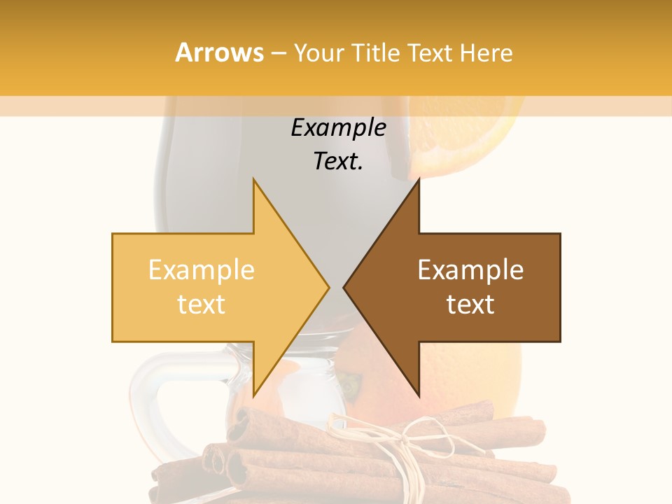 Decoration Tick Alcohol PowerPoint Template