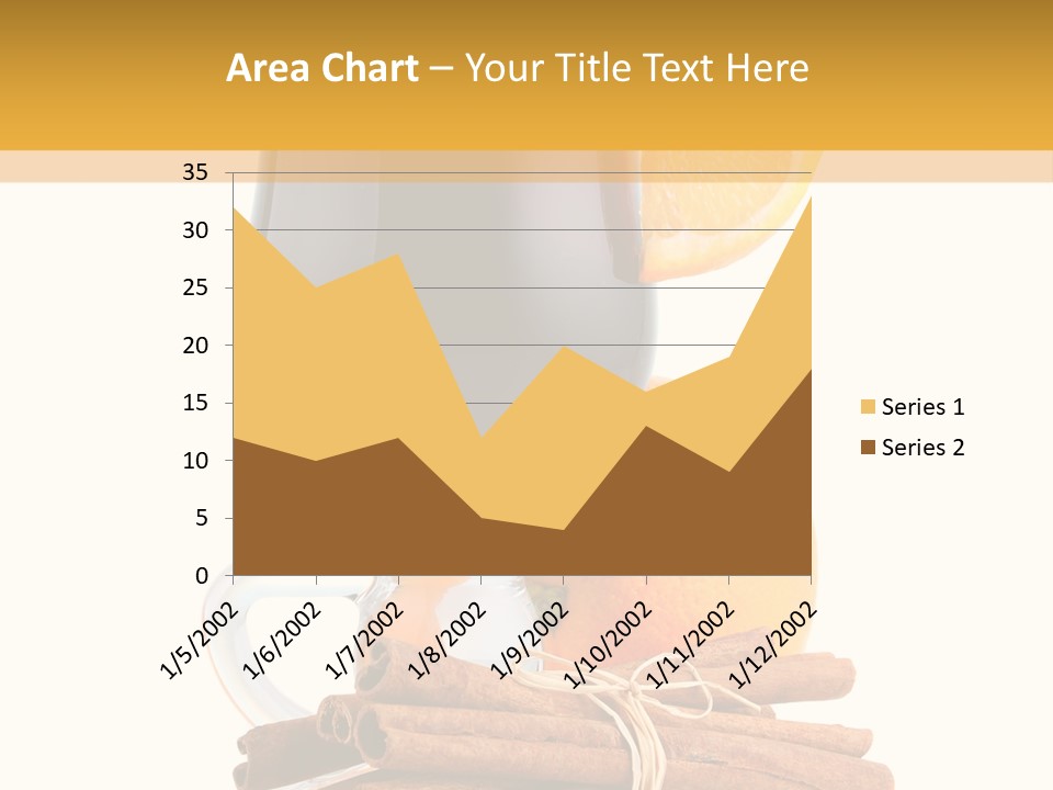 Decoration Tick Alcohol PowerPoint Template