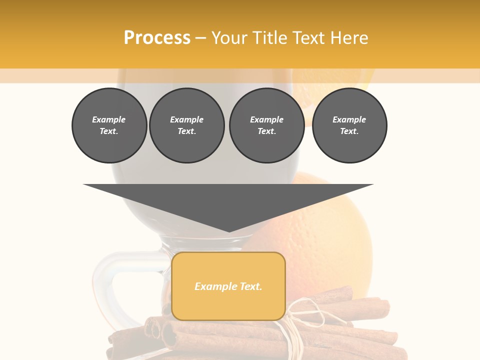 Decoration Tick Alcohol PowerPoint Template