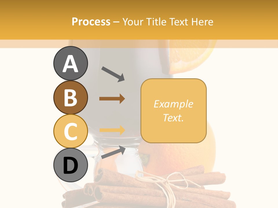 Decoration Tick Alcohol PowerPoint Template