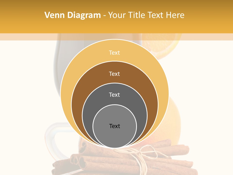 Decoration Tick Alcohol PowerPoint Template