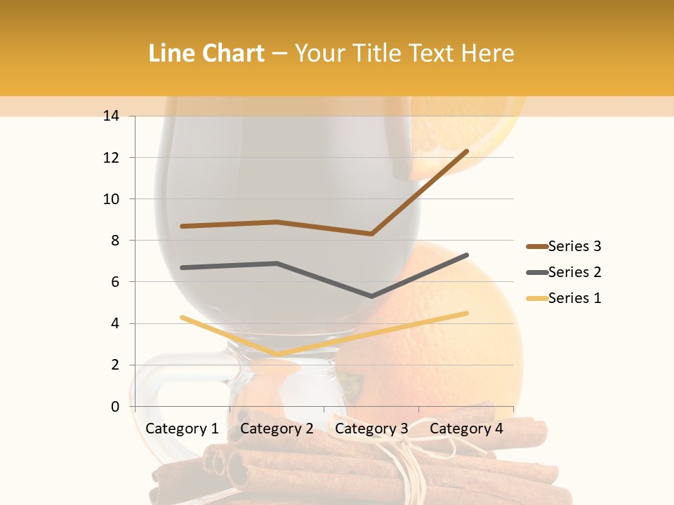 Decoration Tick Alcohol PowerPoint Template