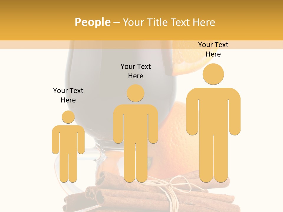 Decoration Tick Alcohol PowerPoint Template