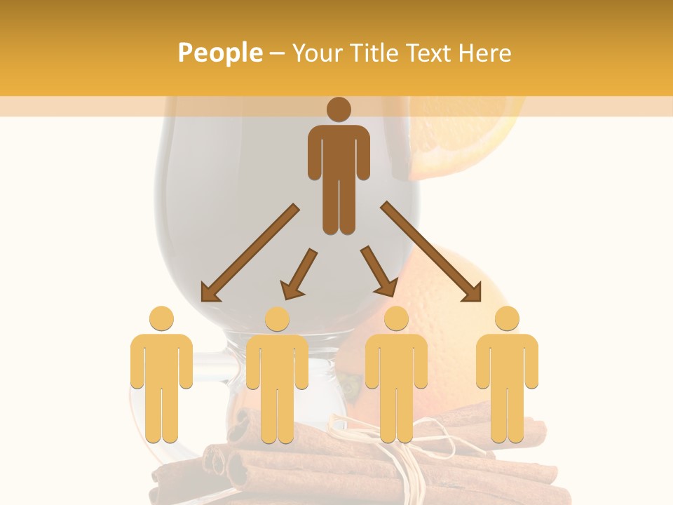 Decoration Tick Alcohol PowerPoint Template