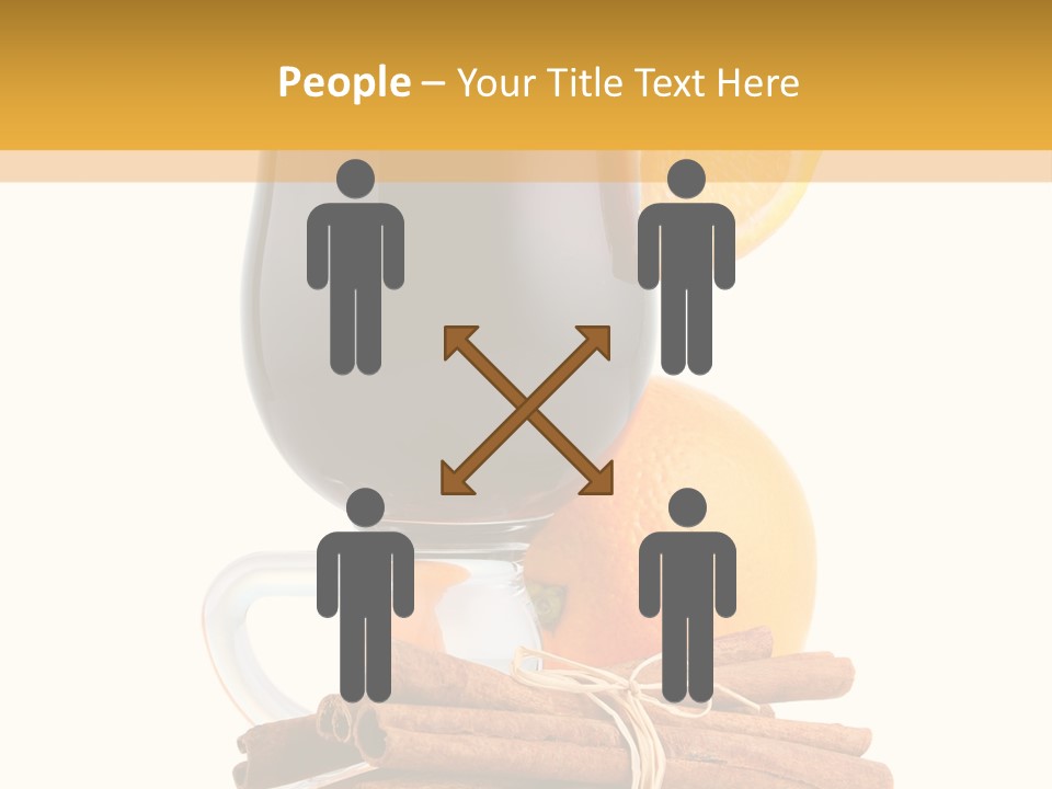 Decoration Tick Alcohol PowerPoint Template