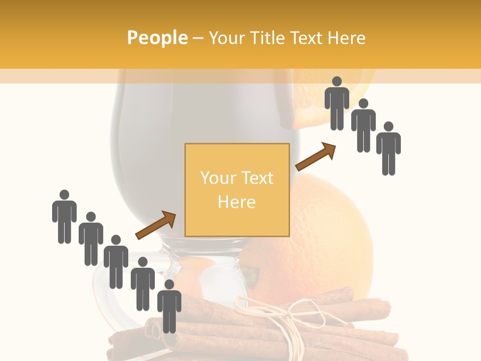 Decoration Tick Alcohol PowerPoint Template