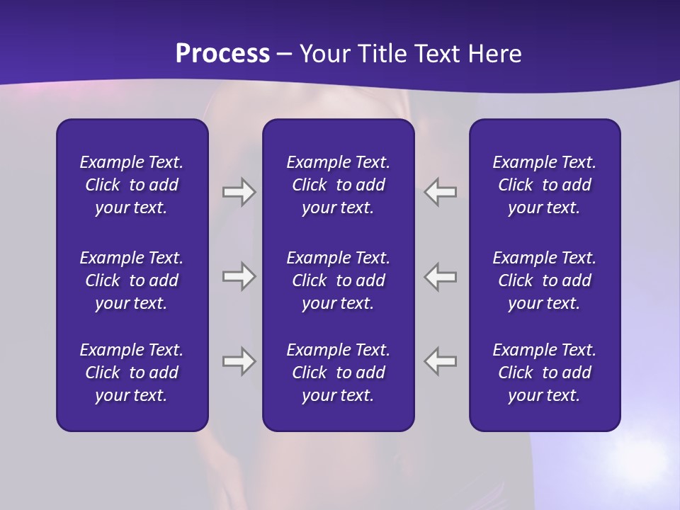 Nightlife Blue Di Coball PowerPoint Template