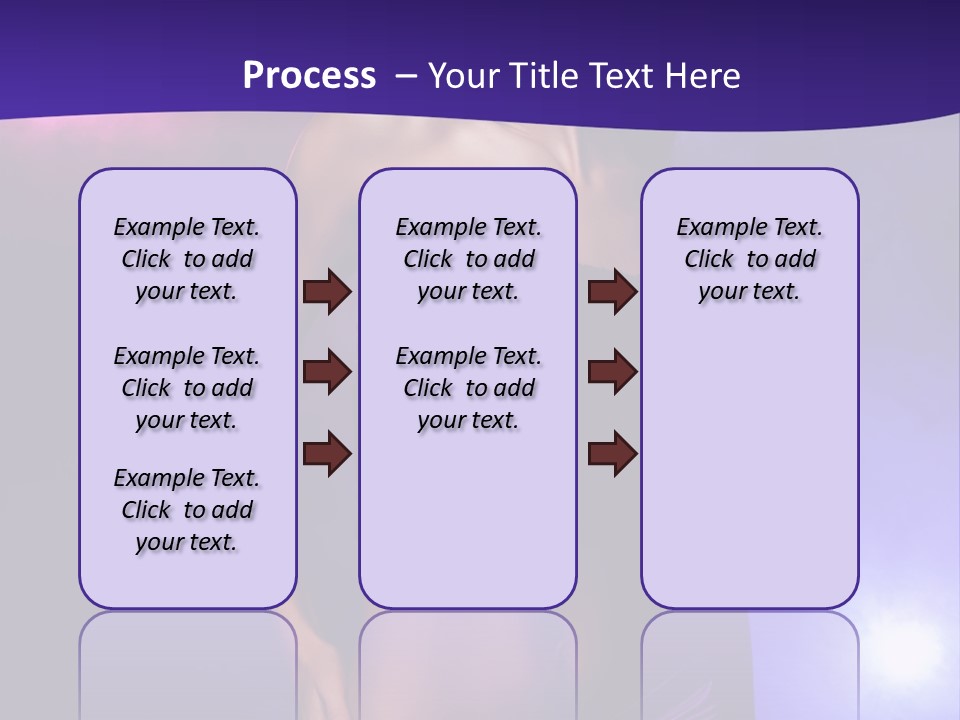 Nightlife Blue Di Coball PowerPoint Template