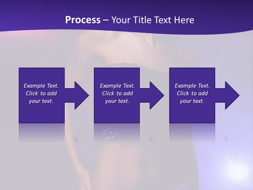 Nightlife Blue Di Coball PowerPoint Template