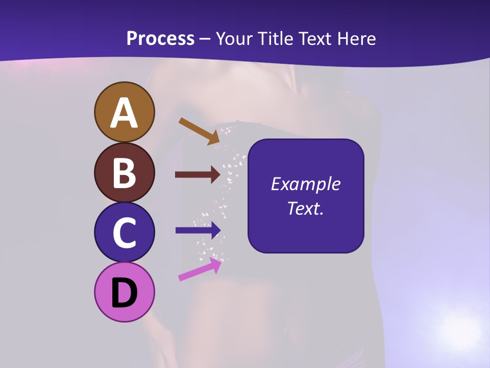 Nightlife Blue Di Coball PowerPoint Template