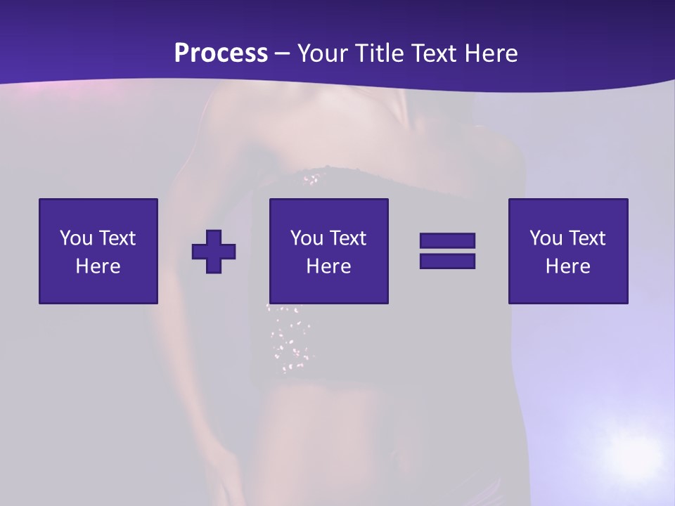 Nightlife Blue Di Coball PowerPoint Template