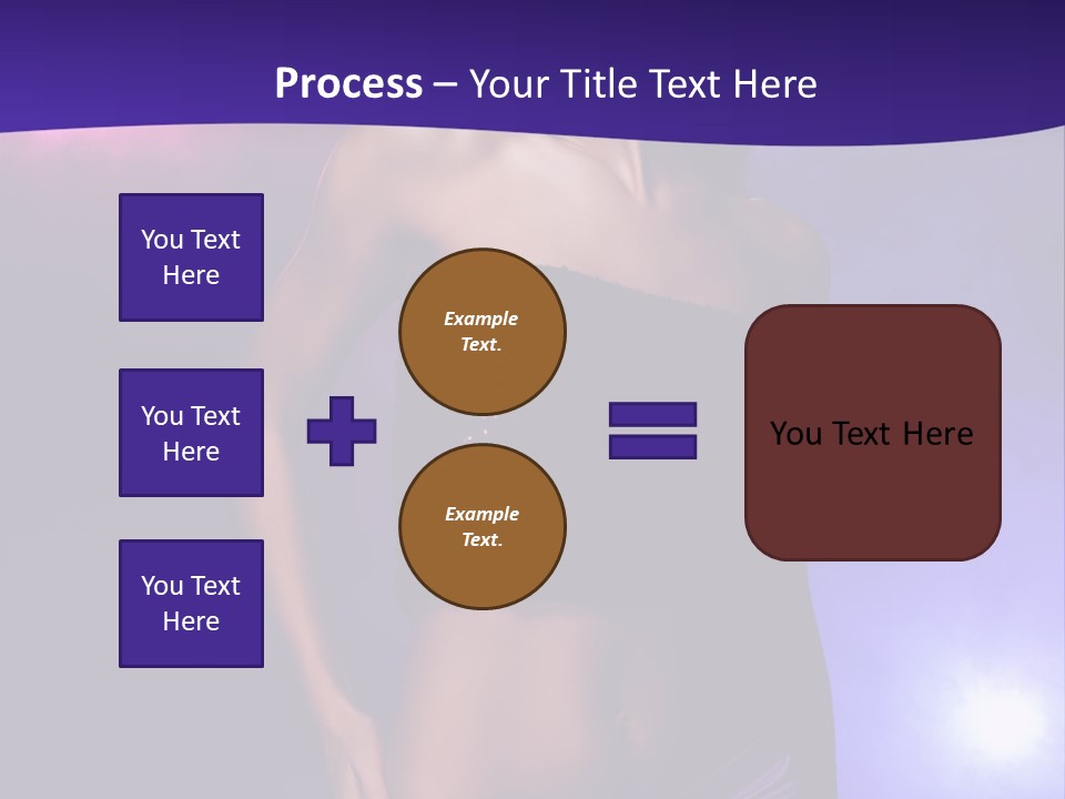 Nightlife Blue Di Coball PowerPoint Template