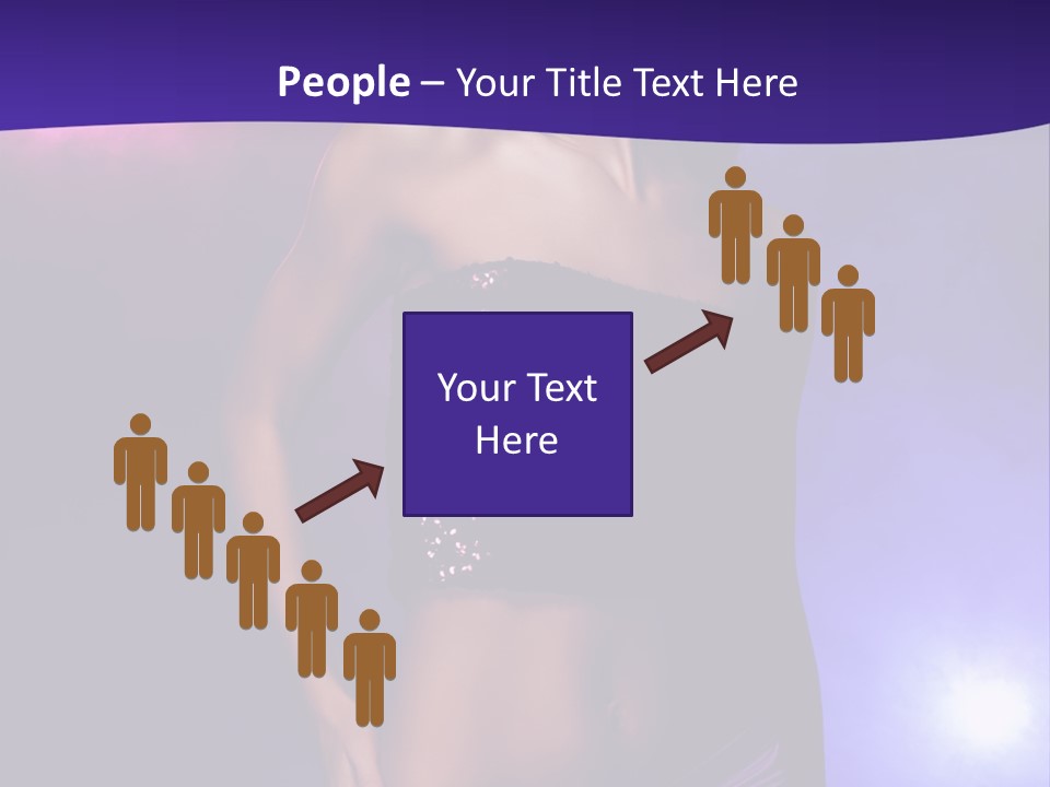 Nightlife Blue Di Coball PowerPoint Template