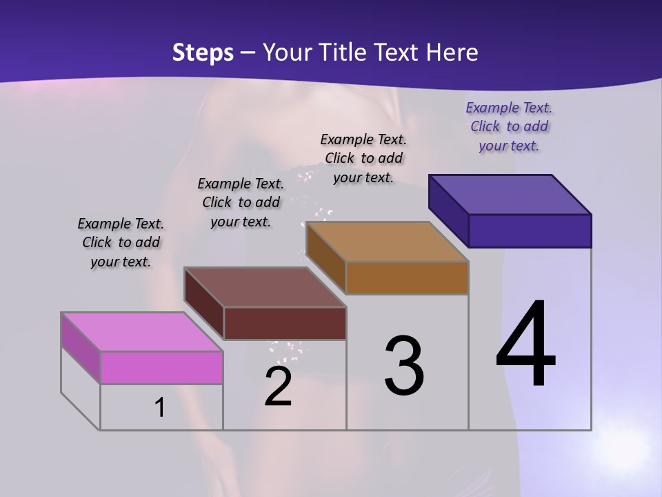 Nightlife Blue Di Coball PowerPoint Template