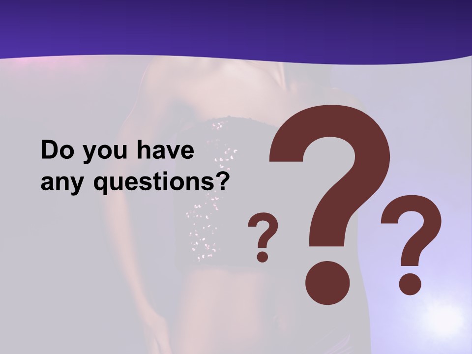 Nightlife Blue Di Coball PowerPoint Template