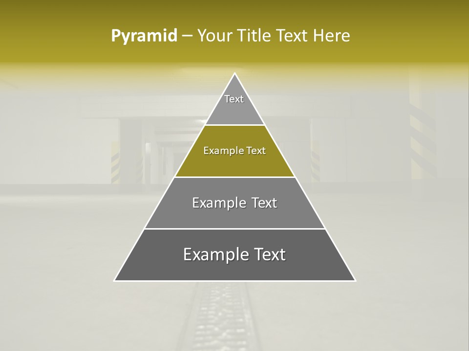 Underground Beton Floor PowerPoint Template