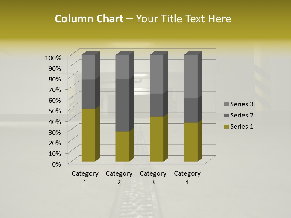 Underground Beton Floor PowerPoint Template