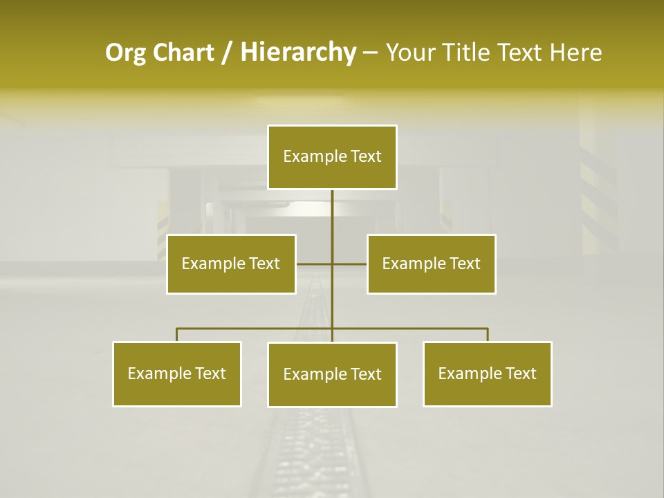 Underground Beton Floor PowerPoint Template
