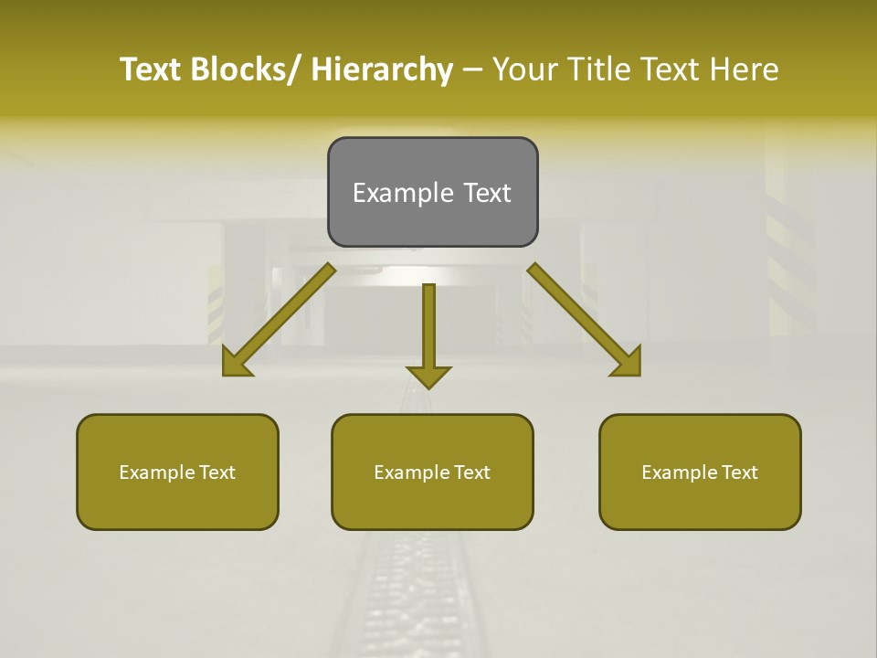 Underground Beton Floor PowerPoint Template