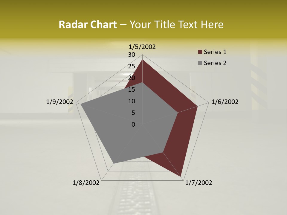 Underground Beton Floor PowerPoint Template