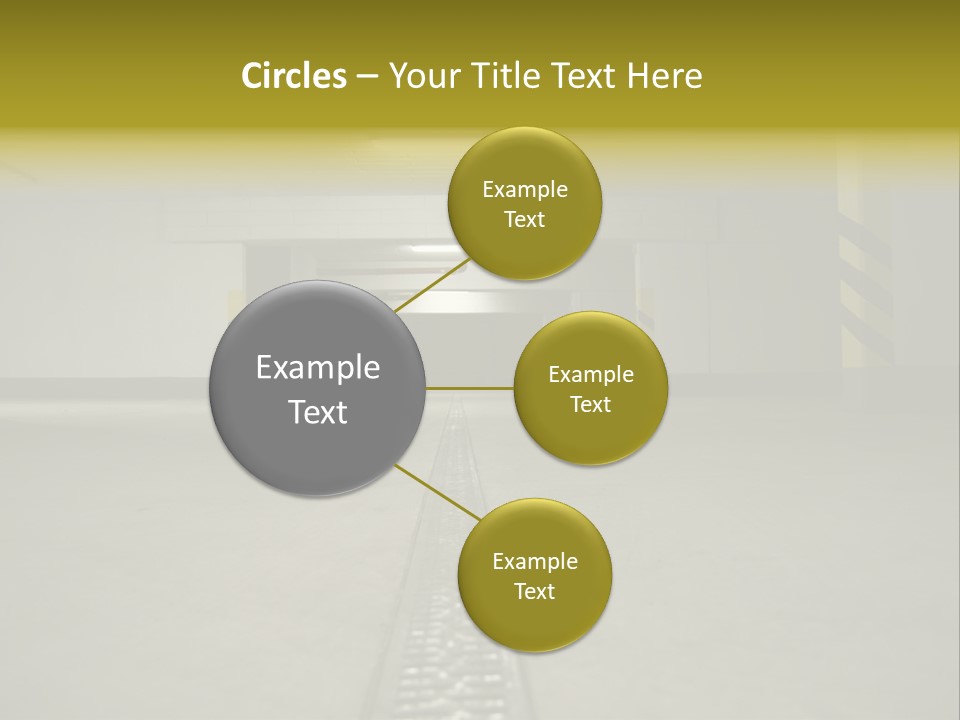 Underground Beton Floor PowerPoint Template