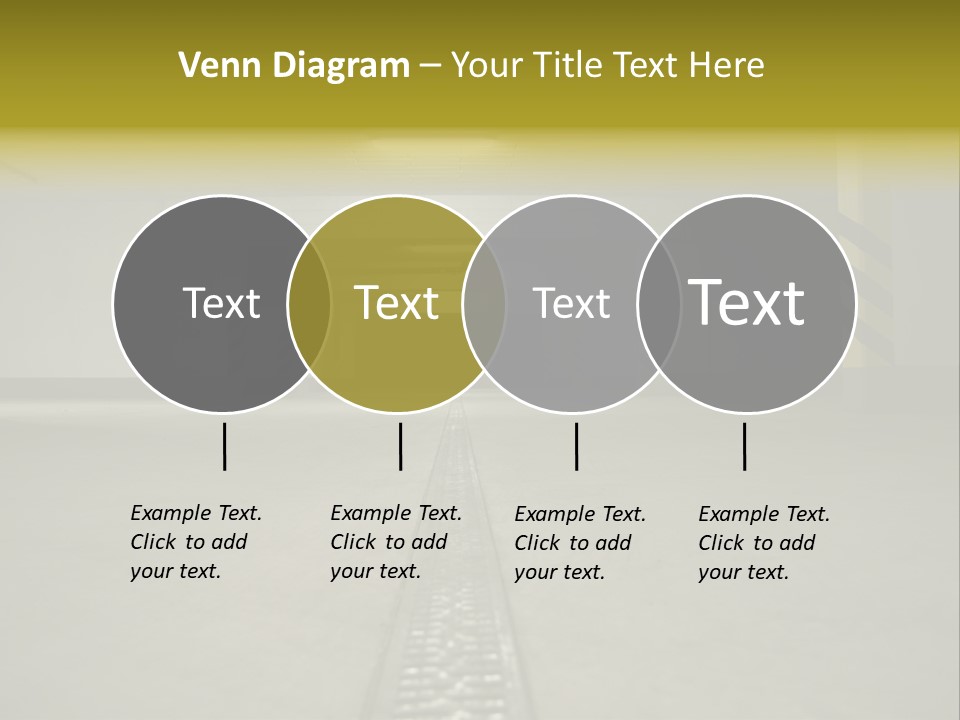 Underground Beton Floor PowerPoint Template