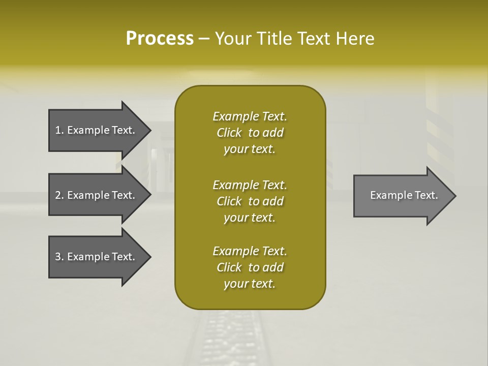 Underground Beton Floor PowerPoint Template