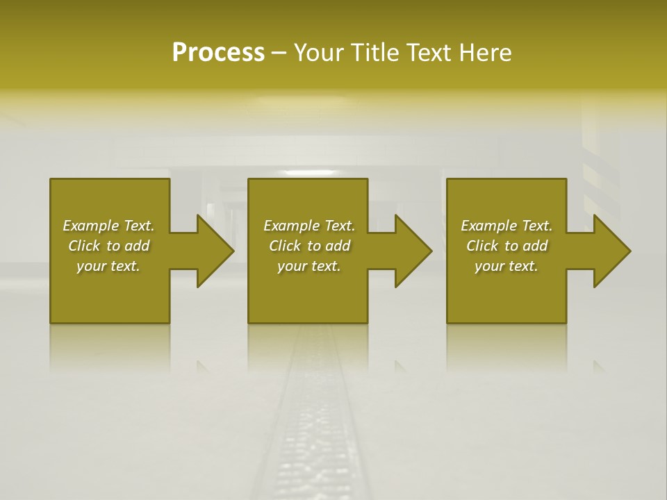 Underground Beton Floor PowerPoint Template